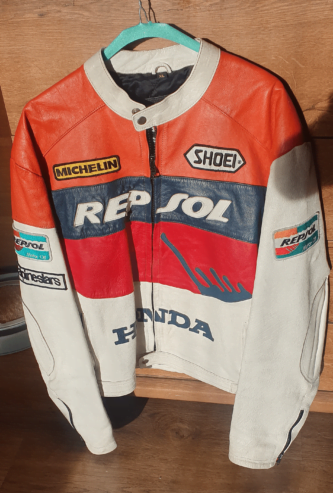 Superbe blouson moto